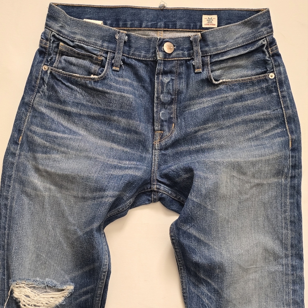 White Oak Cone Denim Selvedge Jeans - 33x33 - straight fit